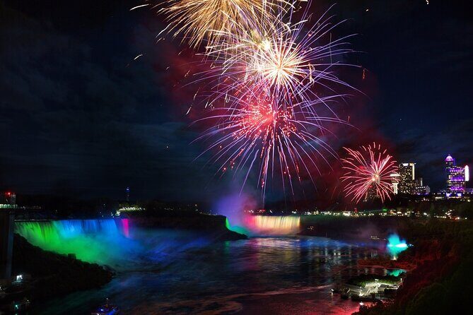From Toronto:Winter Festival of Lights Niagara Falls Evening Tour - Botanical Gardens, Great Gorge Views, Sir Adam Beck, and a Chapel Moment